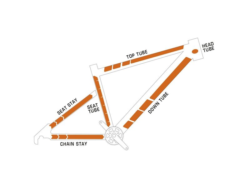 ALGIS Gloss Frame Guards Kit L - Clear