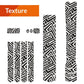 ALGIS Texture Frame Guards Kit XL - Black Lines