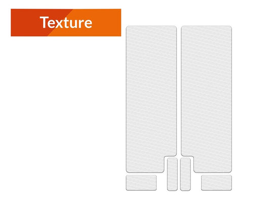 ALGIS Texture Fork Guards Kit - Clear