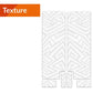 ALGIS Texture Fork Guards Kit - White Lines