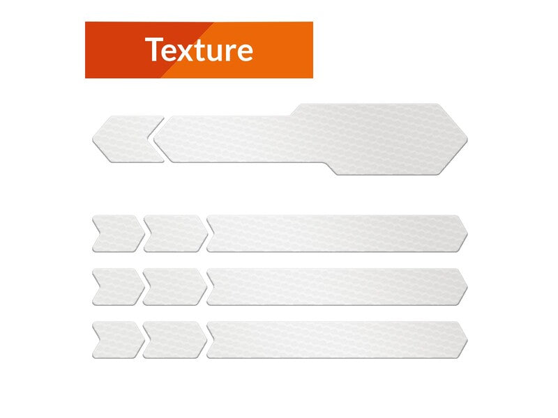 ALGIS Texture Chain Guards Kit - Clear