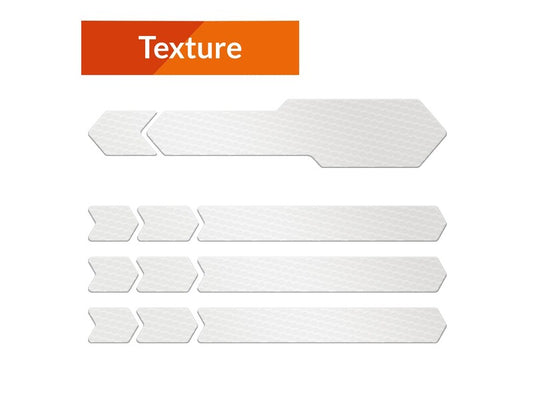 ALGIS Texture Chain Guards Kit - Clear