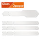 ALGIS Gloss Chain Guards Kit - Clear