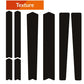 ALGIS Texture Frame Guards Kit Road Line - Black