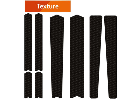ALGIS Texture Frame Guards Kit Road Line - Black