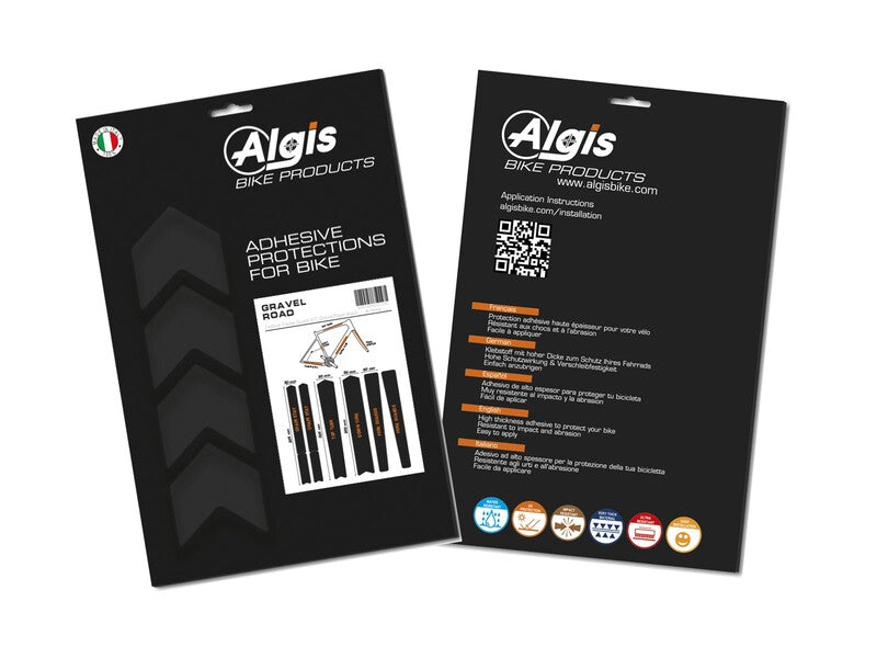 ALGIS Gloss Frame Guards Kit Road Line - Black