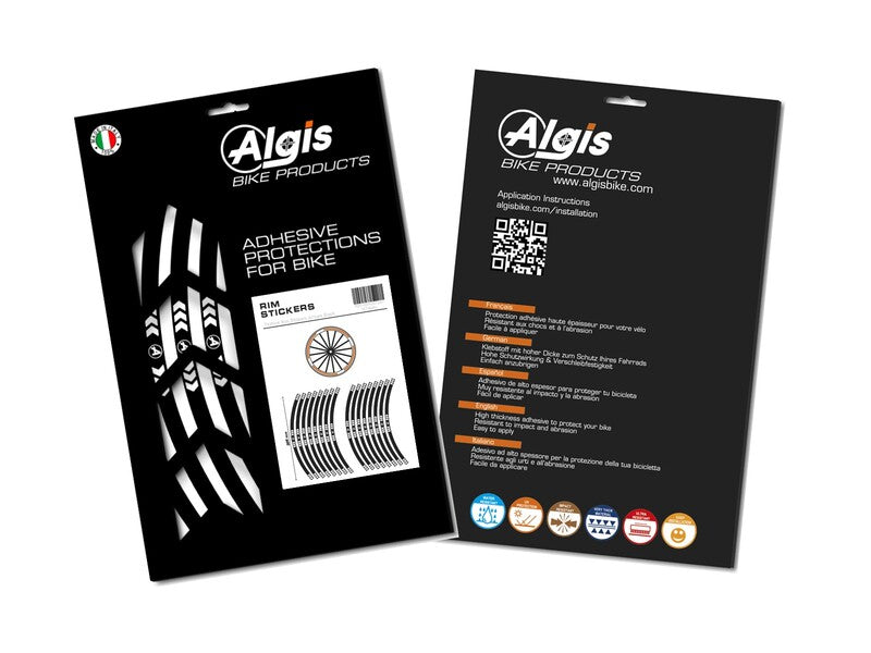 ALGIS Texture RIM Stickers Arrows - Black