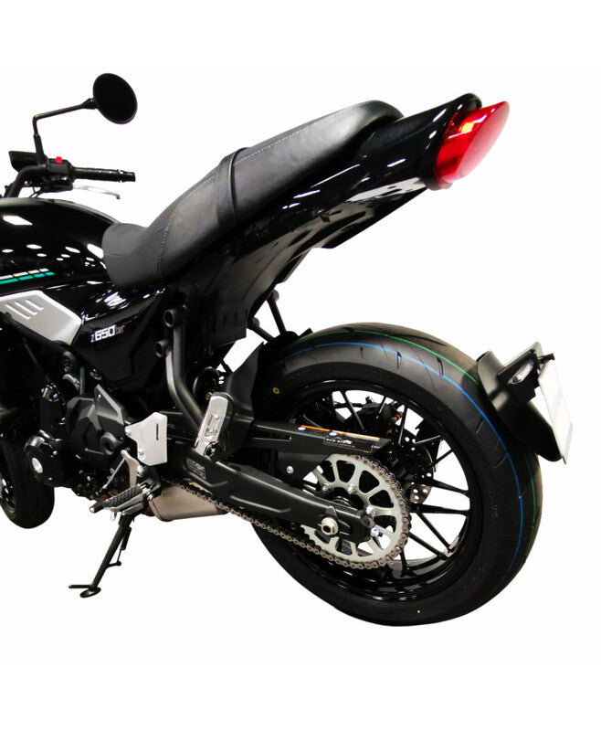 ACCESS DESIGN ''Wheel Fitted'' License Plate Holder - Black Kawasaki Z650RS