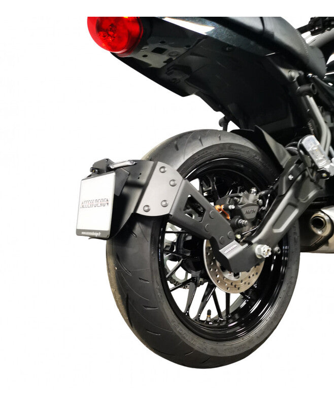 ACCESS DESIGN ''Wheel Fitted'' License Plate Holder - Black Kawasaki Z650RS