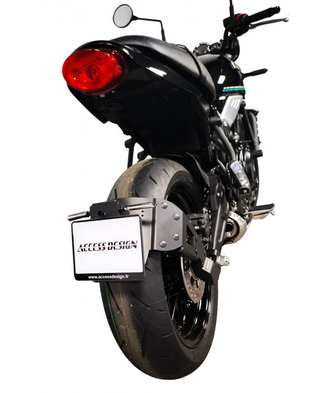 ACCESS DESIGN ''Wheel Fitted'' License Plate Holder - Black Kawasaki Z650RS