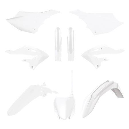 POLISPORT Plastic Kit - White Yamaha YZ125/250