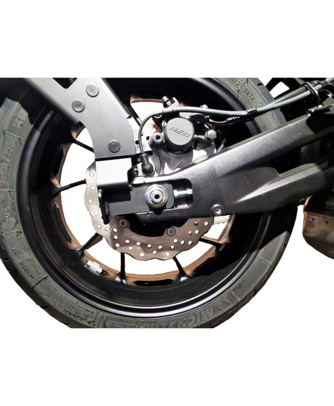 ACCESS DESIGN ''Wheel Fitted'' License Plate Holder Black - Yamaha MT-07 Tracer