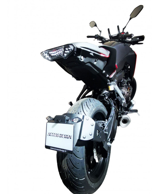 ACCESS DESIGN ''Wheel Fitted'' License Plate Holder Black - Yamaha MT-07 Tracer
