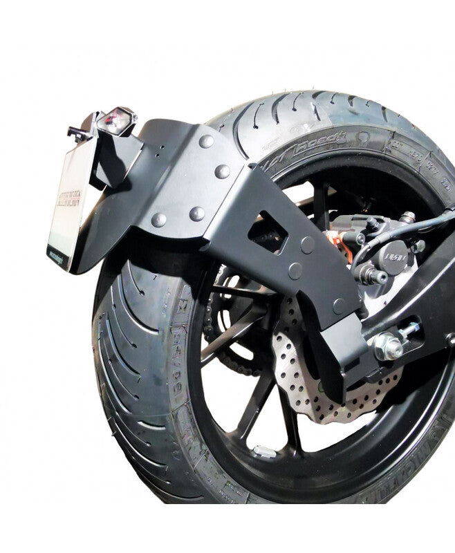 ACCESS DESIGN ''Wheel Fitted'' License Plate Holder Black - Yamaha MT-07 Tracer