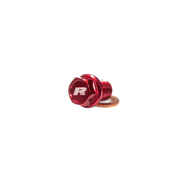 RFX PRO MAGNETIC DRAIN BOLT, RED