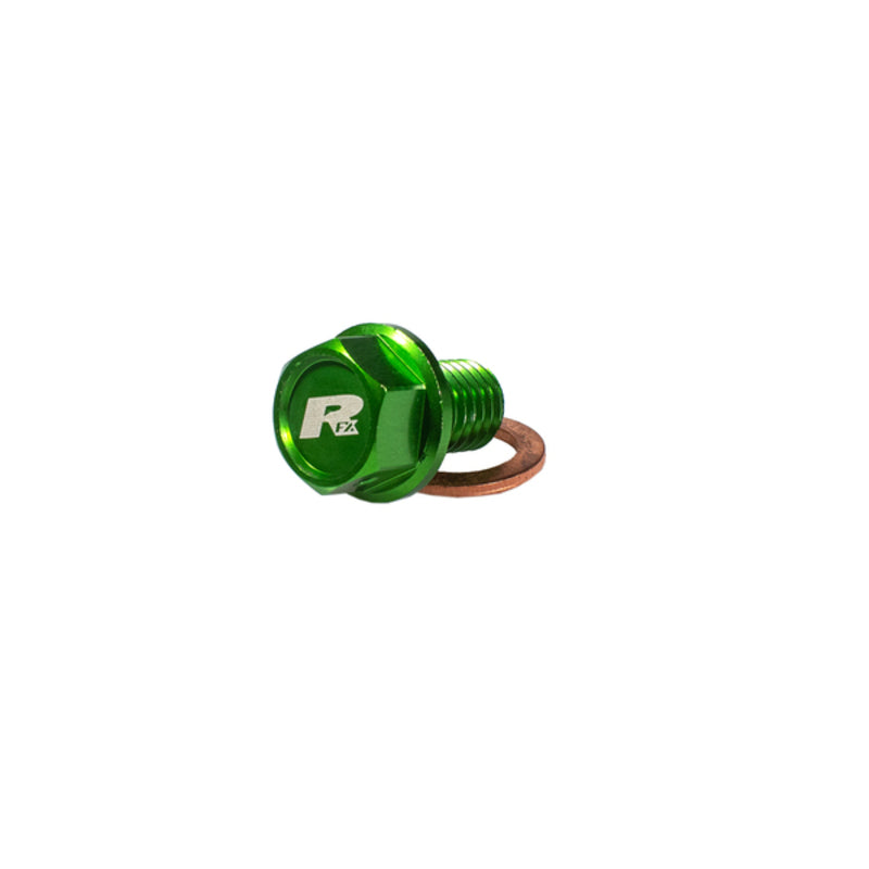 RFX PRO MAGNETIC DRAIN BOLT, GRN