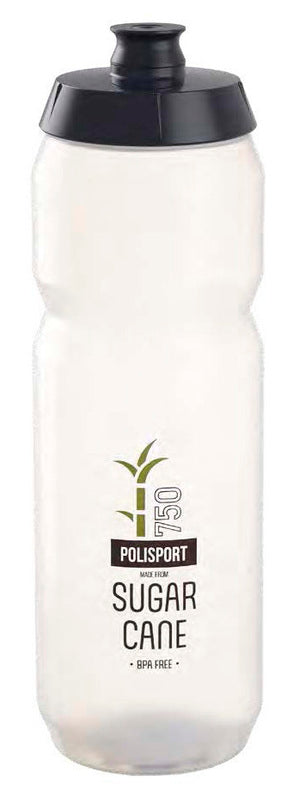 PIOLISPORT Water Bottle Sugar Cane Clear 750ml