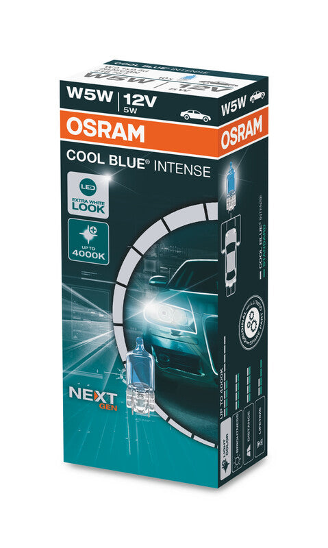 OSRAM Cool Blue Intense Bulb W5W 12V/5W - X1