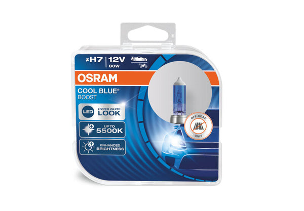 OSRAM Cool Blue Boost Bulb H7 12V/80W - X2