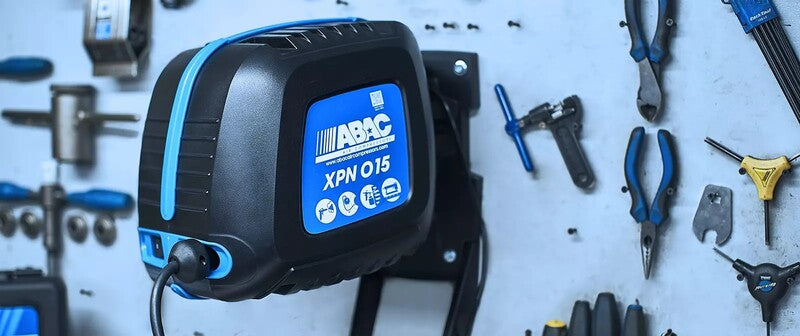 ABAC Wall Mounted Air Compressor with Hose Reel