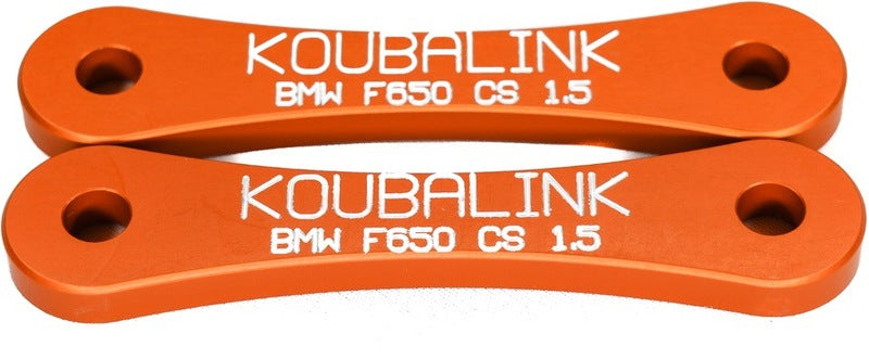 KOUBALINK Lowering Kit (38.1 mm) Orange - BMW F650CS