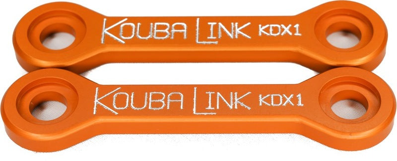 KOUBALINK Lowering Kit (29.2 mm) Orange - Kawasaki KDX200 / 220