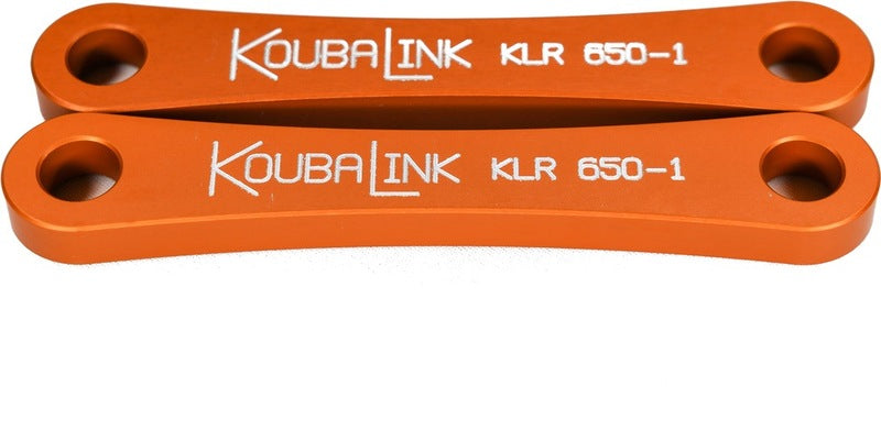 KOUBALINK Lowering Kit (31.8 mm) Orange - Kawasaki KLR650 - 1114629