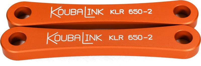 KOUBALINK Tieferlegungssatz (50,8 mm) Orange - Kawasaki KLR650