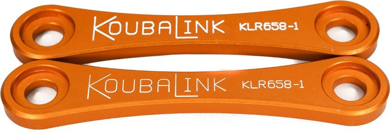 KOUBALINK Lowering Kit (31.8 mm) Orange - Kawasaki KLR650 - 1114631