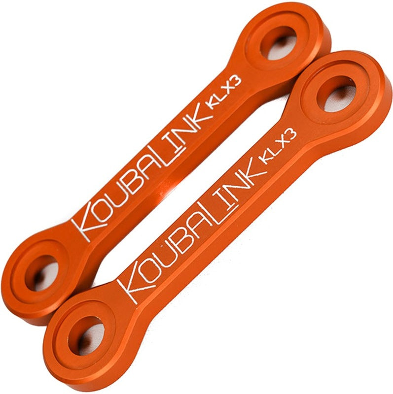 KOUBALINK Lowering Kit (25.4 - 31.8 mm) Orange - Kawasaki KLX250R / 300R