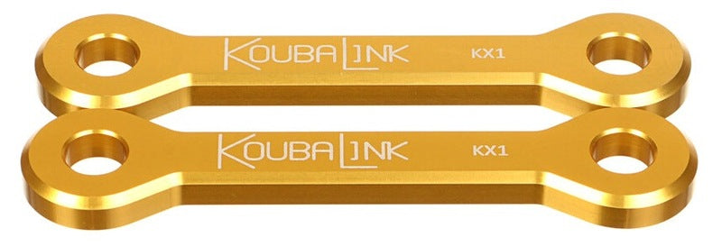 KOUBALINK Lowering Kit (25.4 mm) Gold - Kawasaki KX125 / 250