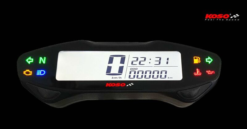 KOSO DB EX-03 Speedometer TUEV-approved