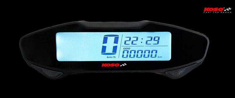 KOSO DB EX-03 Speedometer TUEV-approved