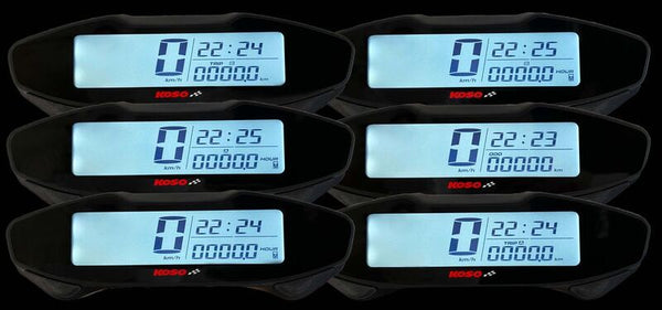KOSO DB EX-03 Speedometer TUEV-approved
