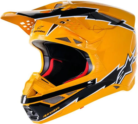 Helm SM10 AMP Zwart/Geel