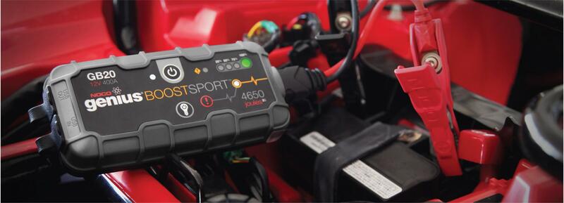 NOCO G1100EU Battery Charger + Jump Starter GB20 Kit