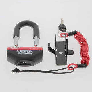 VECTOR MiniMax Disc Lock - 10pcs SRA Approved Ã˜16mm/47x40mm