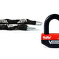 VECTOR Anti-Theft Kit - Security Chain 1.30m + MiniMax+ Padlock/Disc Lock