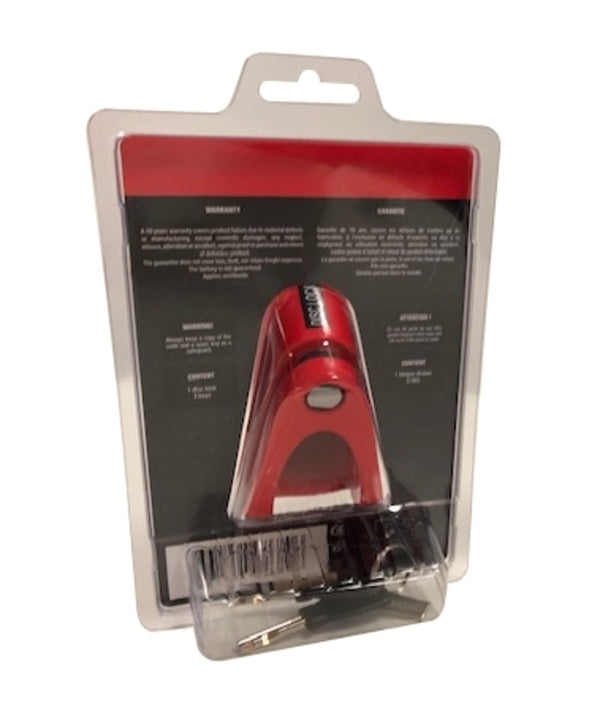 VECTOR Disc Lock SRA/ART4 - Red 30 pc.