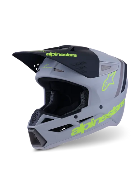 Helm SM3 RADIUM Grijs/Zwart/Geel
