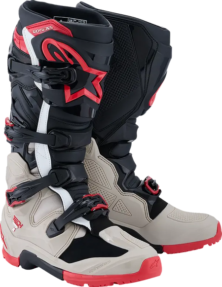Laars TECH 7 ENDURO Zwart/LT Grijs/BRT Rood