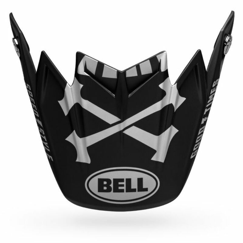 BELL Moto-9 Flex Peak Fasthouse WRWF Black/White/Gray