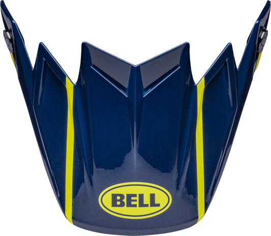 BELL Moto-9S Flex Off-Road Peak - Sprint Gloss Blue/Yellow