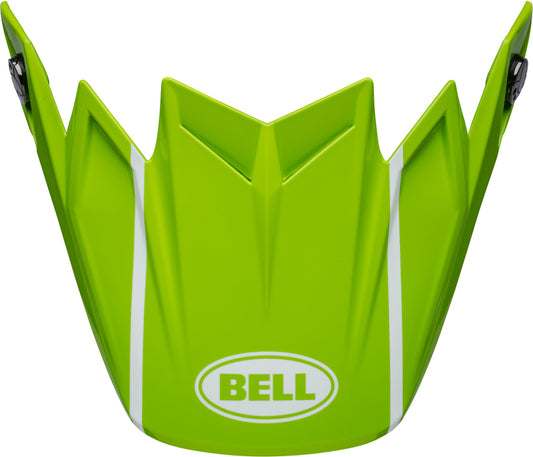 BELL Moto-9S Flex Off-Road Peak - Sprint Gloss Green/Yellow