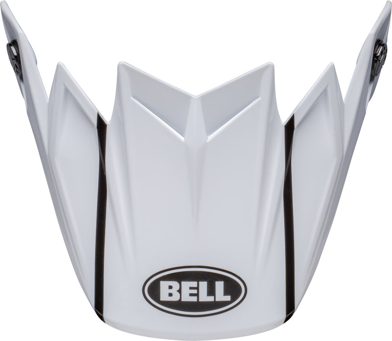 BELL Moto-9S Flex Off-Road Peak - Sprint Gloss White/Red