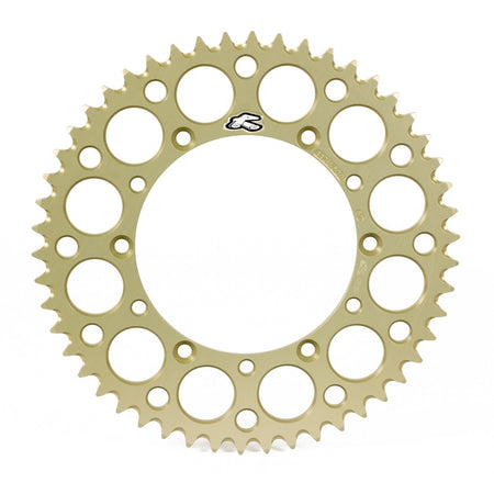 RENTHAL Aluminium Ultra-Light Self-Cleaning Hard Anodized Rear Sprocket - 520