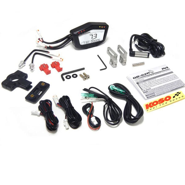 Koso DB02R universal multi-function digital meter