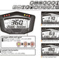 Koso DB02R universal multi-function digital meter