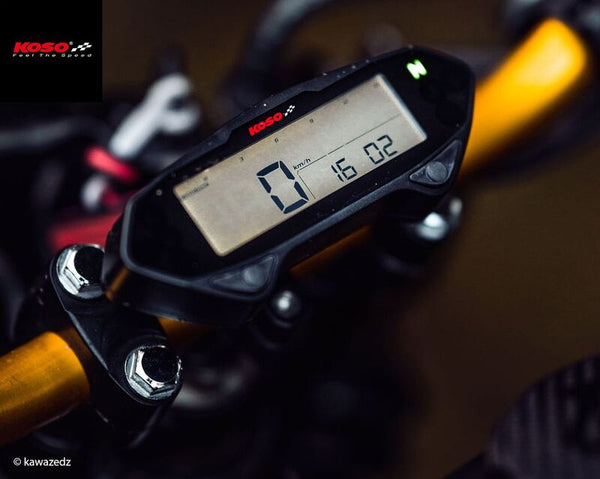 KOSO DB-01RN Multi-Function Meter LCD Black