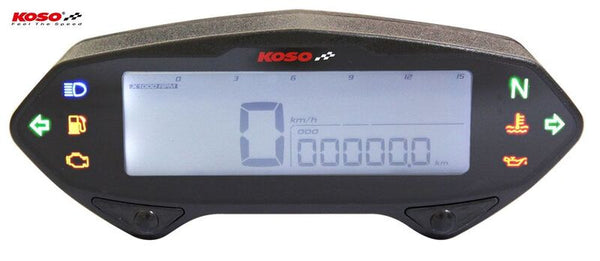 KOSO DB-01RN Multi-Function Meter LCD Black